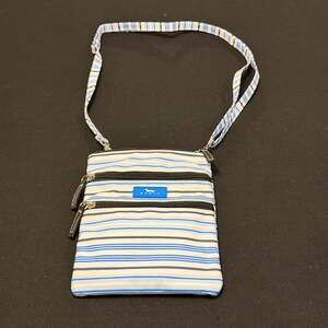 Scout Bags Sally Go Lightly “Out of the Blue” Striped Crossbody Purse